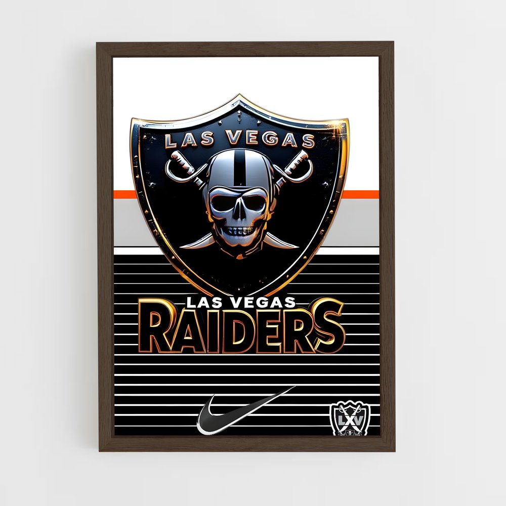 Poster Black & Silver Raiders (vue 5)